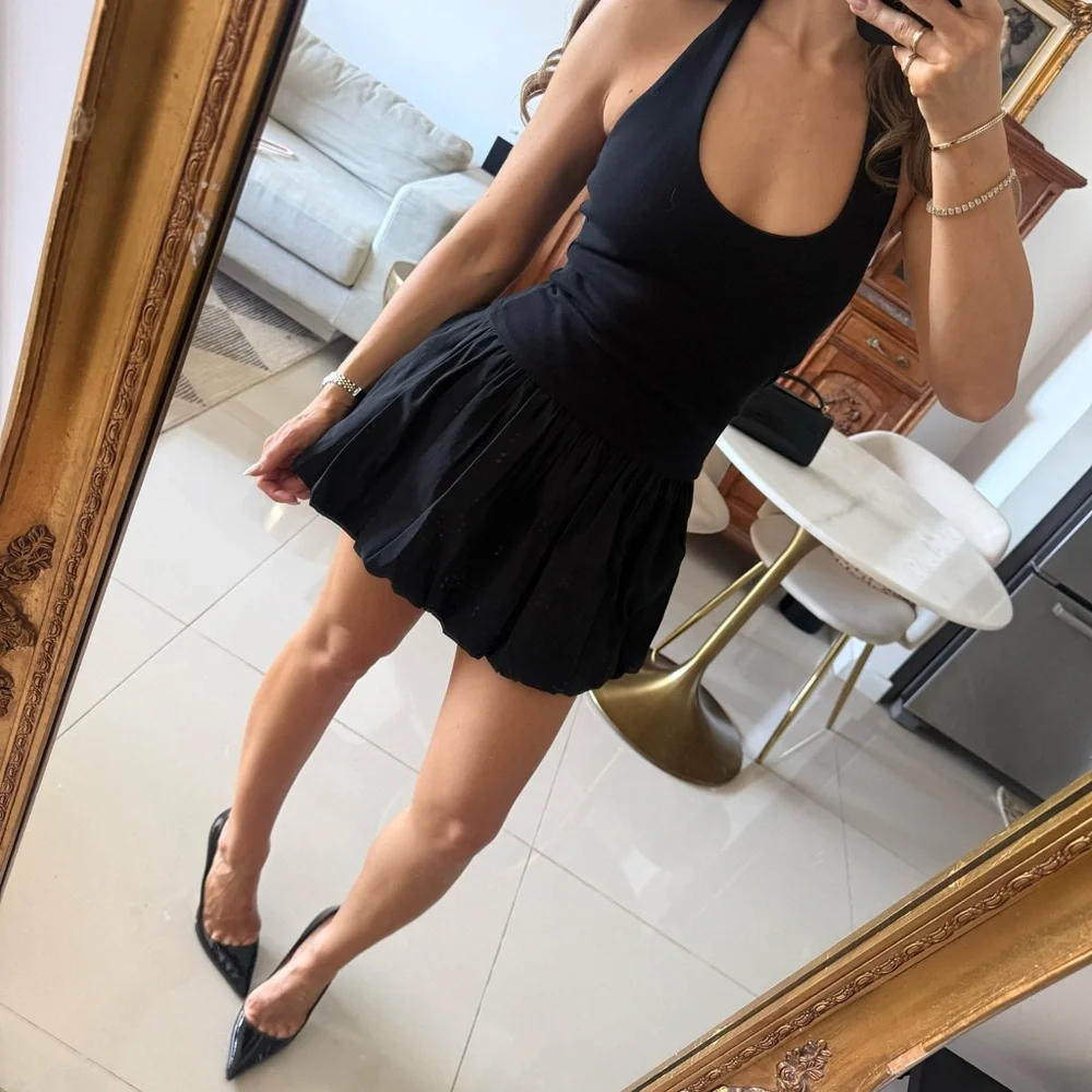 Zara Black Mini Skirt